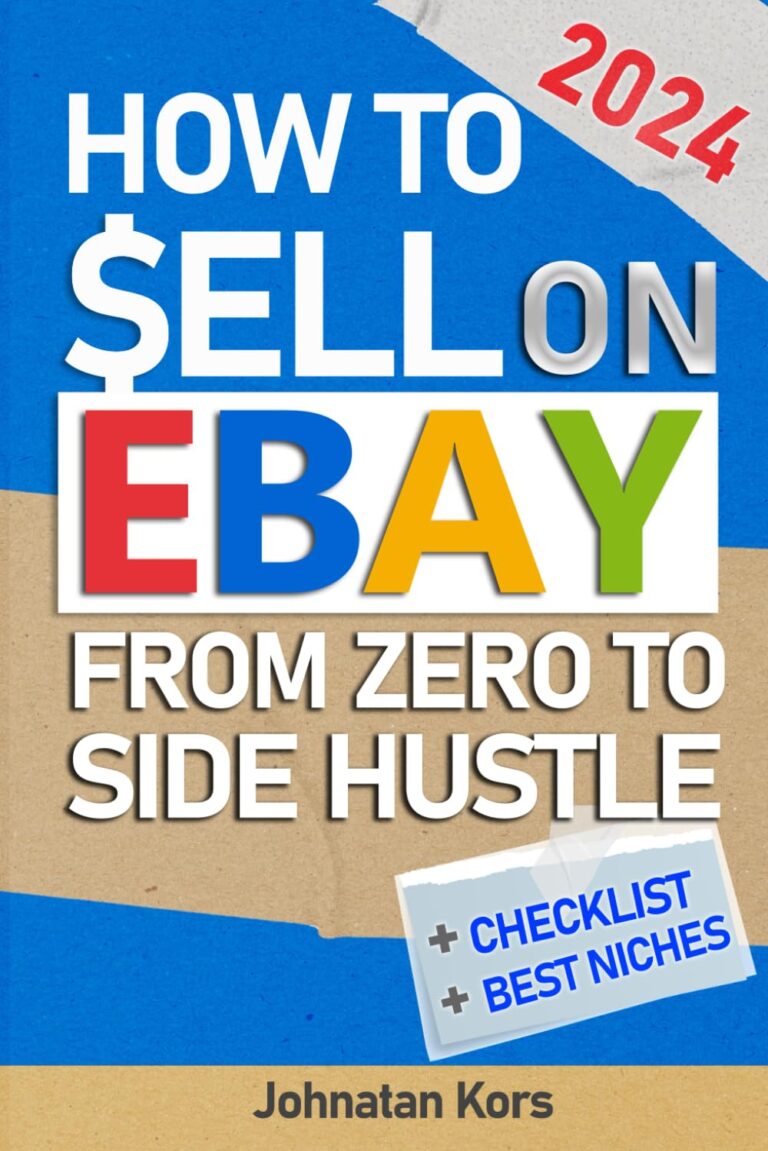 1733481463 711eAi1p4NL. SL1499 How to sell on ebay: Practical step by step guide from ZERO to part-time SIDE HUSTLE (home based reselling business for profit) Edu Expertise Hub eBay