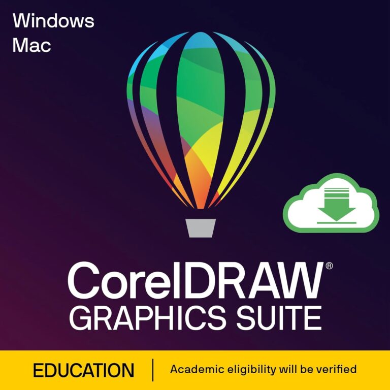 1733770321 71qOQctwgEL. AC SL1500 CorelDRAW Graphics Suite 2024 | Education Edition | Graphic Design Software for Professionals | Vector Illustration, Layout, and Image Editing [PC/Mac Download] Edu Expertise Hub Software