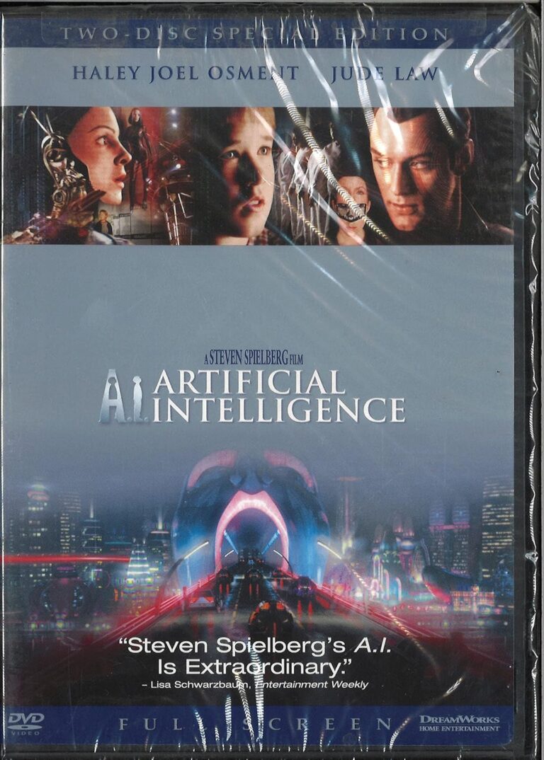 1734457052 91r aFNRsXL. SL1500 A.I. - Artificial Intelligence (Full Screen Two-Disc Special Edition) Edu Expertise Hub AI