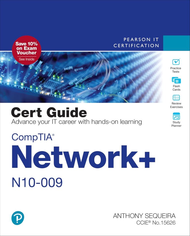 1734528965 719IZFqIMRL. SL1500 CompTIA Network+ N10-009 Cert Guide (Certification Guide) Edu Expertise Hub IT Certification