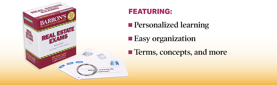 Real Estate Exam Flash Cards 