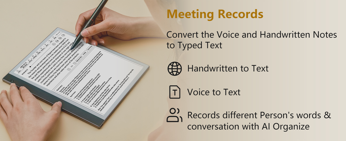 meeting record