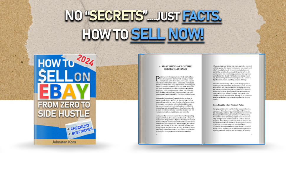 how to sell on ebay, checklist , guide, passive income, side hustle