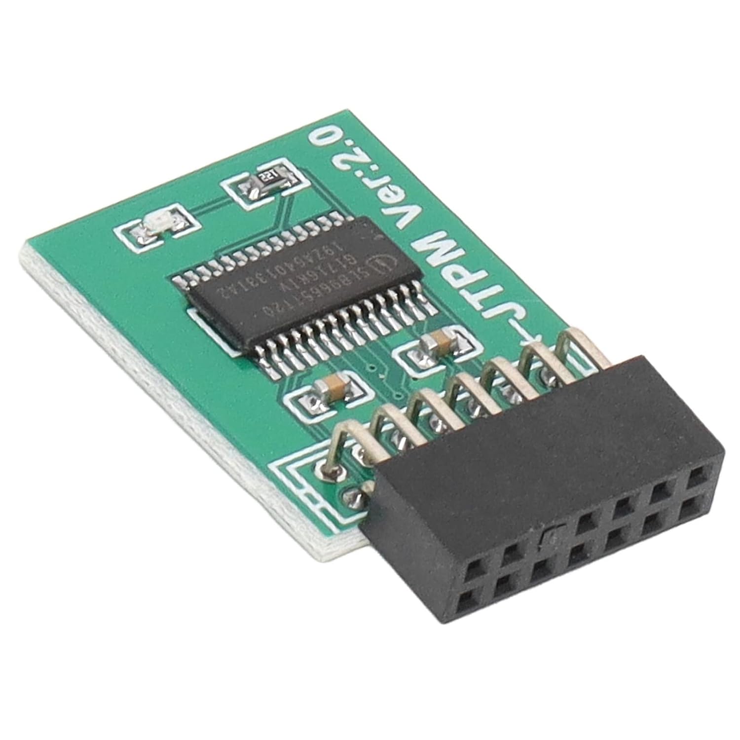 for TPM 2.0 Module, 14 Pin Encryption Security Board for Intel Z590, B560, H510, Z490, B460, H410, Z390, Z370, B365, B360, H370, H310, Z270, B250, H270, Z170 Edu Expertise Hub Security & Encryption