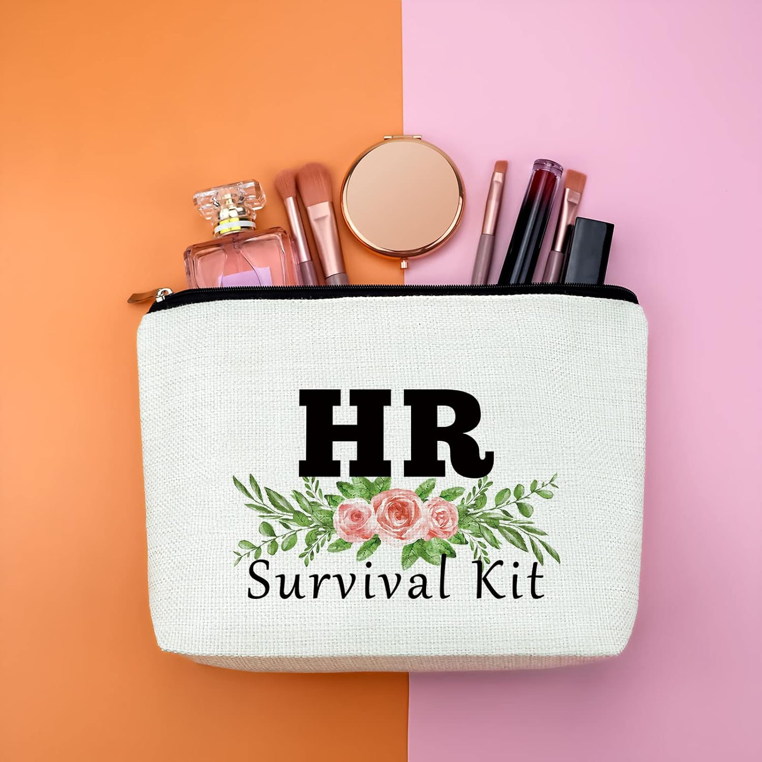 71Sf2ztJU9L. AC SL1500 Human Resources Gifts for Women HR Appreciation Gift Makeup Bag HR Gift Thank You Gift for HR Manager Director Cosmetic Bag Christmas Birthday Thanksgiving Gift for HR Retirement Travel Cosmetic Pouch Edu Expertise Hub Human Resources