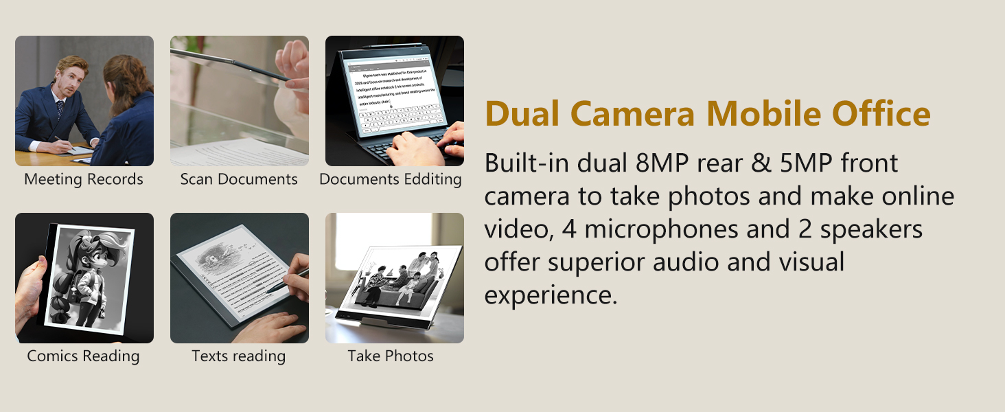 bigme dual camera ereaders