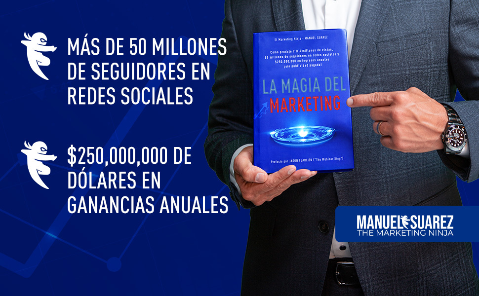 manuel suarez la magia del marketing magic libro sociales digitales libros en español para adultos