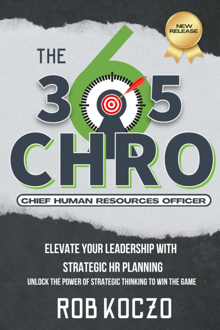 1737020371 6106zb0PPnL. SL1499 The 365 CHRO: Elevate Your Leadership With Strategic Human Resources Planning Edu Expertise Hub Human Resources