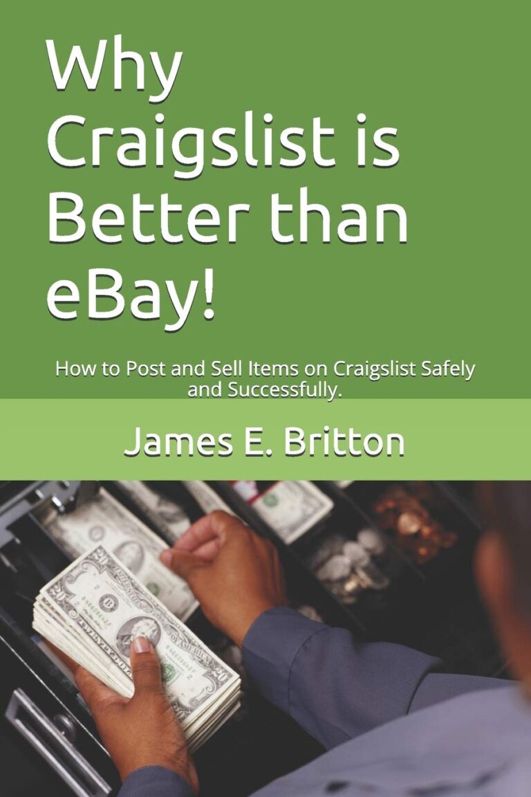 1737634240 61t75RD07BL. SL1360 Why Craigslist is Better than eBay!: How to Post and Sell Items on Craigslist Safely and Successfully. Edu Expertise Hub eBay