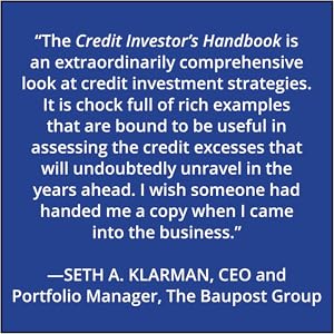 Seth A. Klarman endorsement of The Credit Investor's Handbook