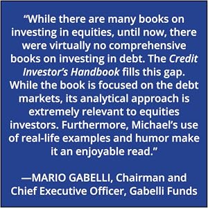 Mario Gabelli endorsement of The Credit Investor's Handbook