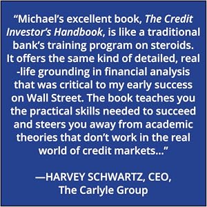 Harvey Schwartz endorsement of The Credit Investor's Handbook