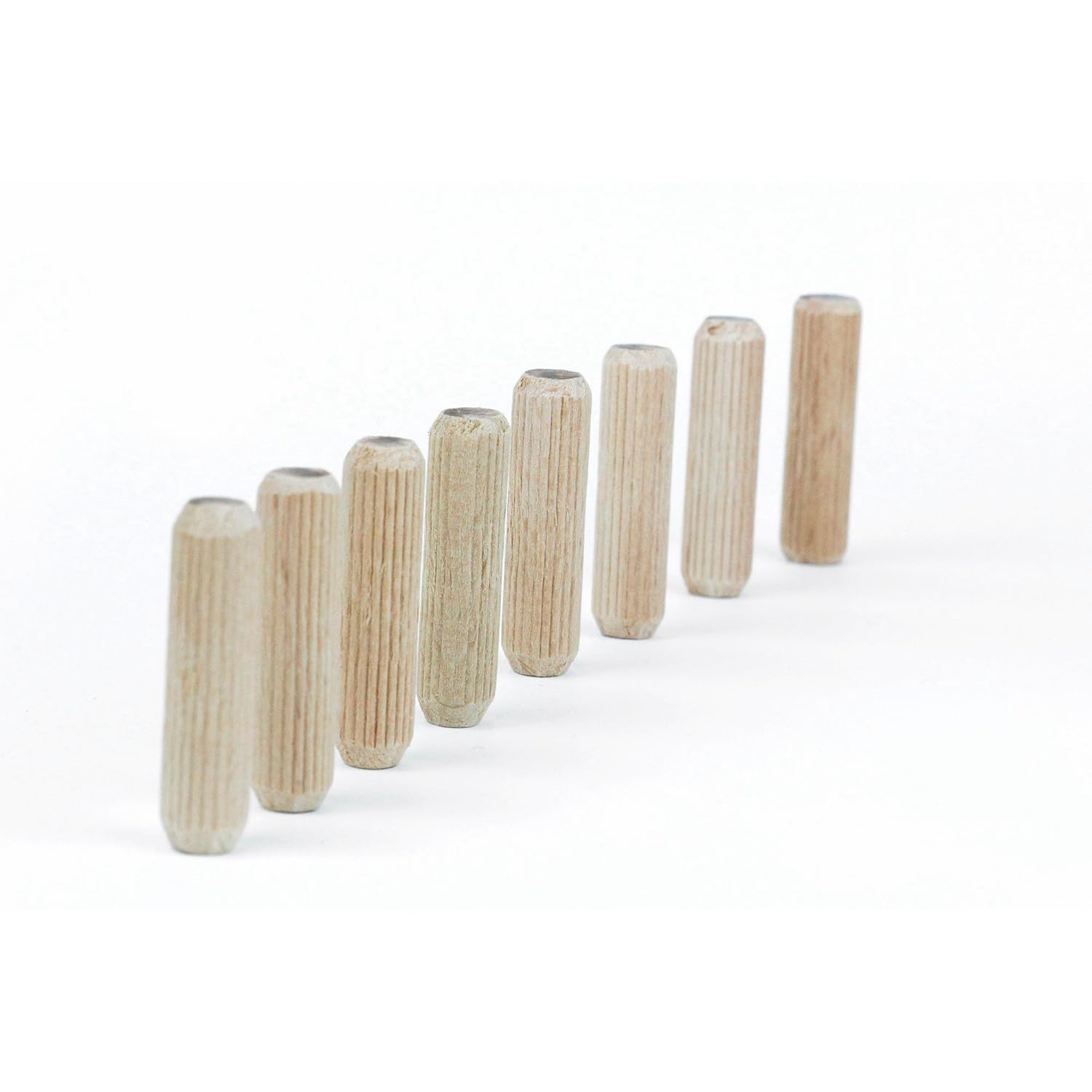 61uwnyGcZ4L. SL1500 60Pcs Wooden Dowel Pins Fluted Wood Dowel Pins Made of Hardwood | Easier Insertion Straight Grooved Pins for Furniture Door and Art Projects Fluted, Craft, DIY, Carpentry | Based in USA (8mm, 5/16") Edu Expertise Hub Hardware & DIY