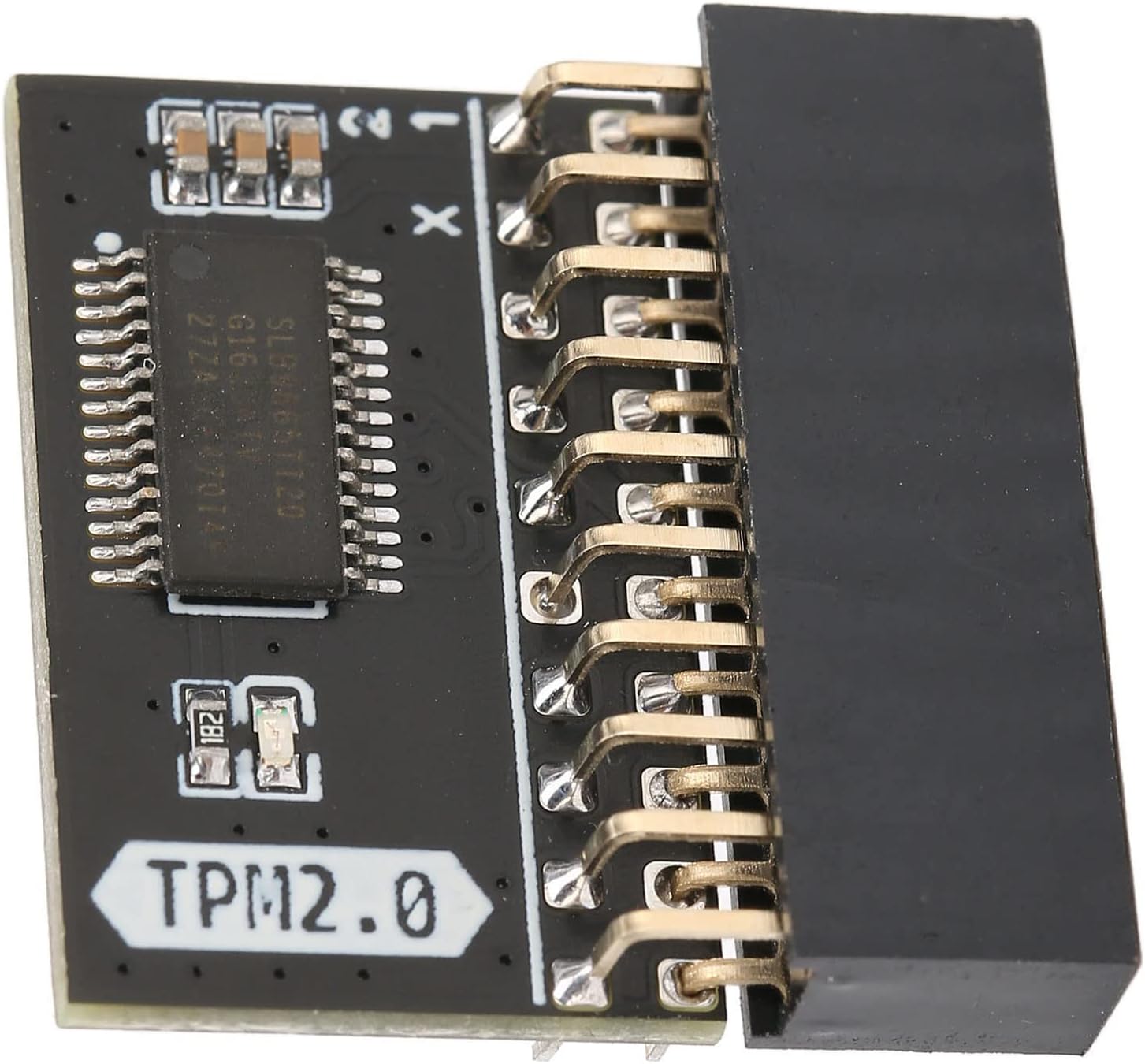 717OZHFDX L. AC SL1500 TPM 2.0 Module for Win11 for , 20Pin 2 10P Encryption Security Module, TPM 2.0 Module 2.54mm Pitch DDR4 Memory Module for Computer Motherboard Edu Expertise Hub Security & Encryption