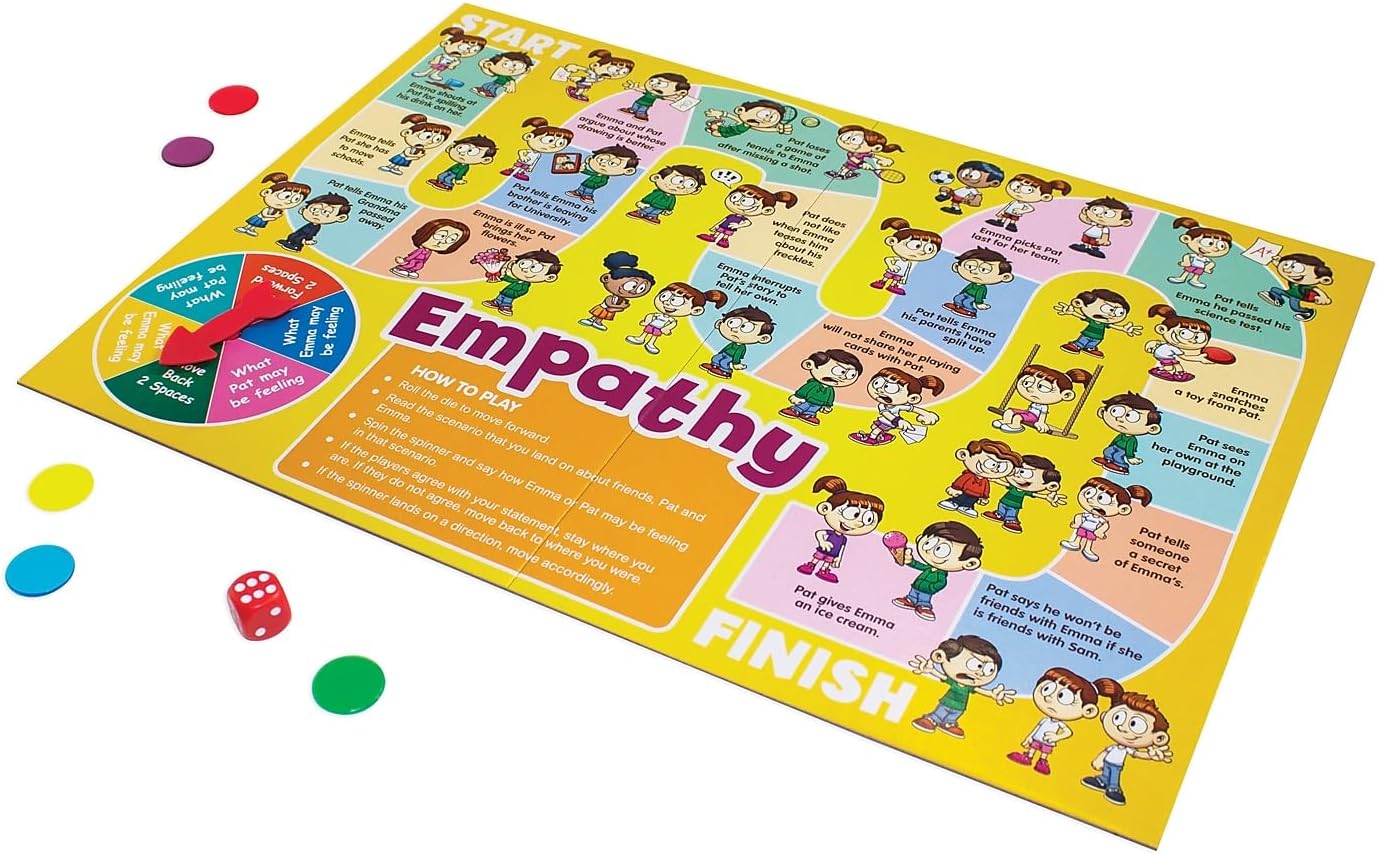 71R49aW 90L. AC SL1500 Junior Learning Social Skills Board Games, 4 Games, Ages 5-8, Empathy & Manners, Grade 1-2 Edu Expertise Hub Skills