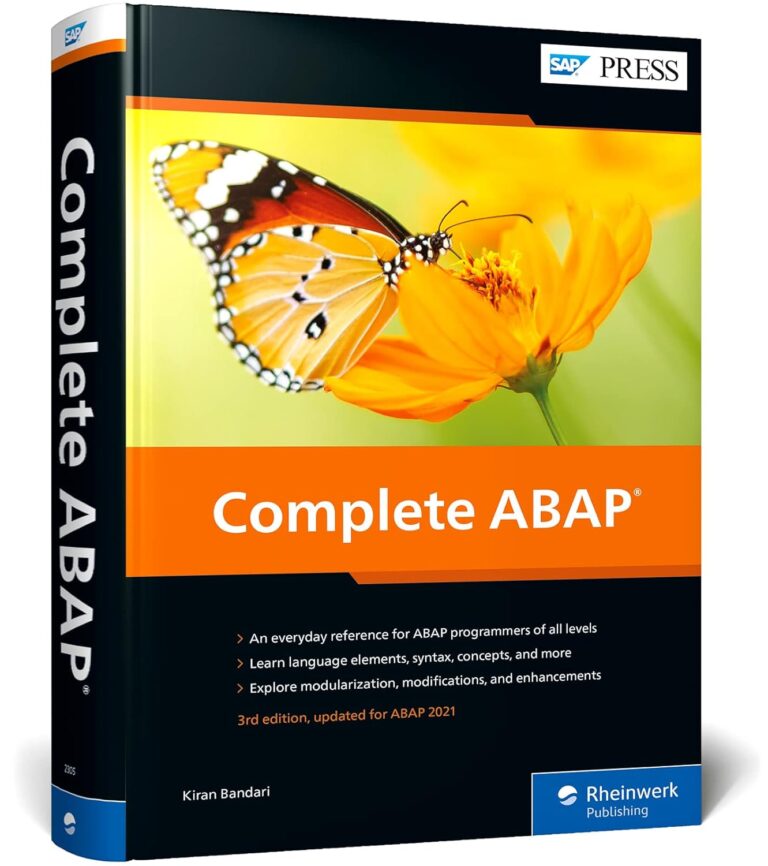 71VoezldUL. SL1500 Complete ABAP: The Comprehensive Guide to SAP ABAP (Third Edition) (SAP PRESS) Edu Expertise Hub Ai in Marketing