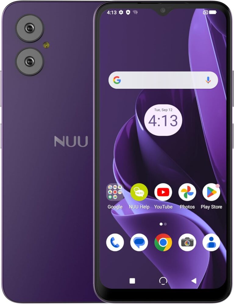 1738608087 71gQEDWL4SL. AC SL1500 NUU A15 Cell Phone 4GB + 128GB, Unlocked for Mint, Metro, T-Mobile, Qlink and More, Perfect for Teenagers, Dual SIM 4G, Octa-Core Helio G36 2.2GHz 6.5" HD+, Android 13, Purple, US Warranty Edu Expertise Hub Mobile phones