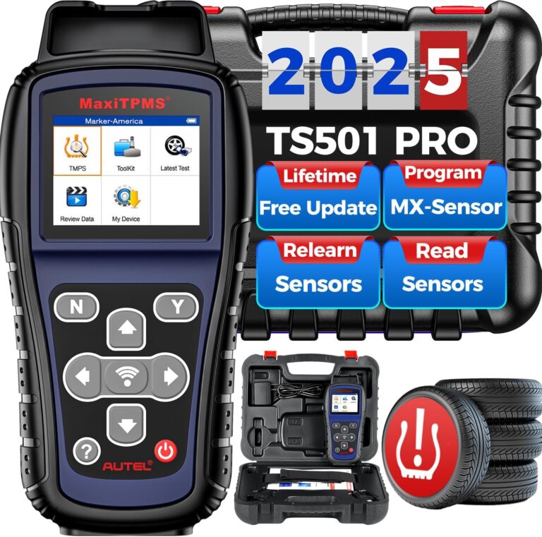 1738752471 81nTgm013 L. AC SL1500 Autel MaxiTPMS TS501 PRO TPMS Programming Tool, Same as TS508, 2025 TPMS Relearn Tool Newer of TS501 TS408S, Activate Relearn 99% Sensors, Program Autel MX-Sensors [315/433MHz], TPMS Reset/Diagnosis Edu Expertise Hub Programming