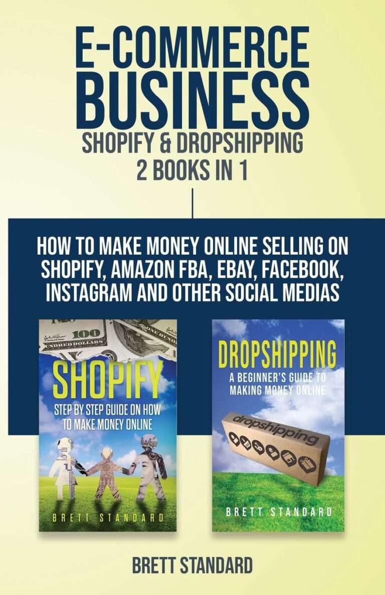 1739113605 712OjQBKA5L. SL1360 E-Commerce Business - Shopify & Dropshipping: 2 Books in 1: How to Make Money Online Selling on Shopify, Amazon FBA, eBay, Facebook, Instagram and Other Social Medias Edu Expertise Hub E-Commerce
