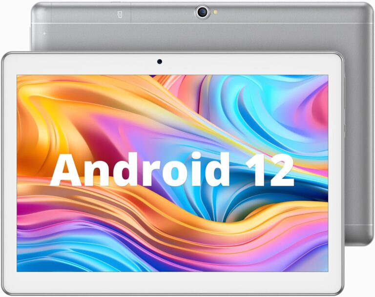 1739257442 71bryRDQO8L. AC SL1500 Dragon Touch 10 inch Android Tablet inch with 32GB Storage, 256GB Expandable Storage, Android 12 Tablet, Quad Core Processor, 10.1 inch IPS HD Display, 8MP Camera, 2.4Ghz & 5Ghz WiFi Tablet, Slvier Edu Expertise Hub Tablets & E-Readers