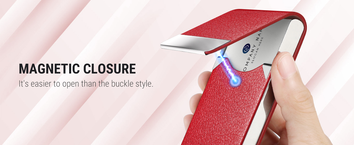 PU Leather Business Card Case