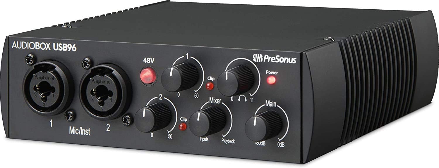 61rDvgVmb7L. AC SL1500 PreSonus AudioBox 96 25th Anniversary Studio Recording Bundle with Studio One Artist DAW Music Production Software Edu Expertise Hub Software