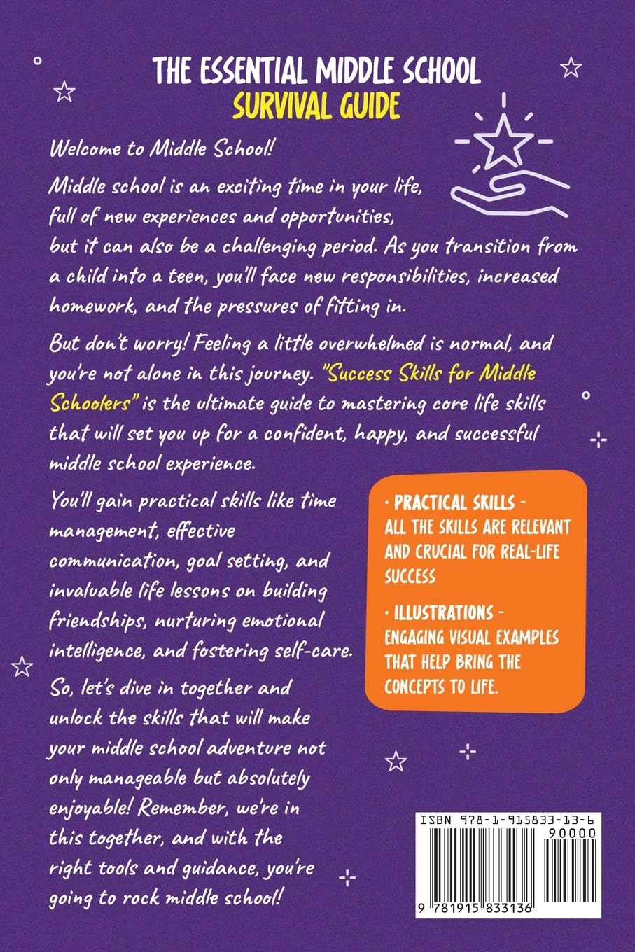 719twafQRIL. SL1360 Success Skills for Middle Schoolers: How to Build Resilience, Confidence and Take Care of You. The Essential Middle School Survival Guide (Essential Life Skills for Teens) Edu Expertise Hub Skills