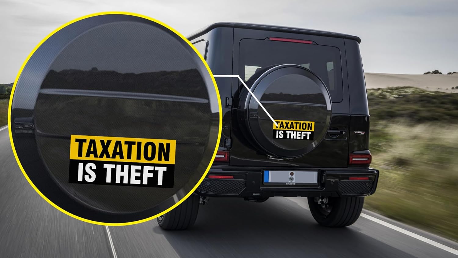 7.5 x 3.5 Inch Taxation is Theft Sticker Tax Sticker Funny Sarcastic Political Magnet Bumper Sticker Tax Refund Return Vinyl Decals Car Truck Van V2 Edu Expertise Hub Taxation