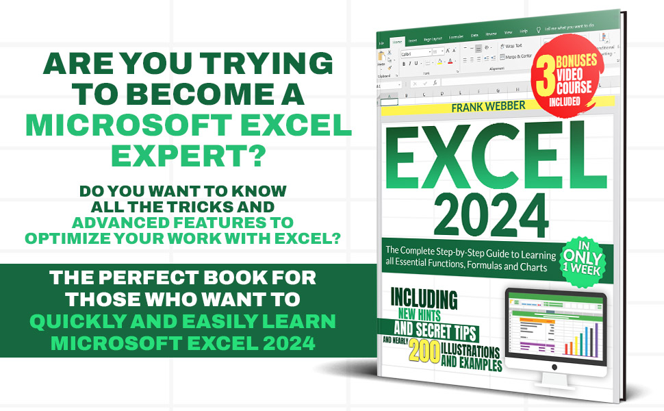 excel 2024,excel expert, quickly and easily learn excel,