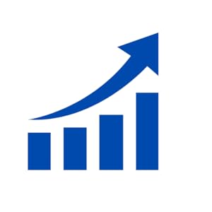 Chart icon showing data growing