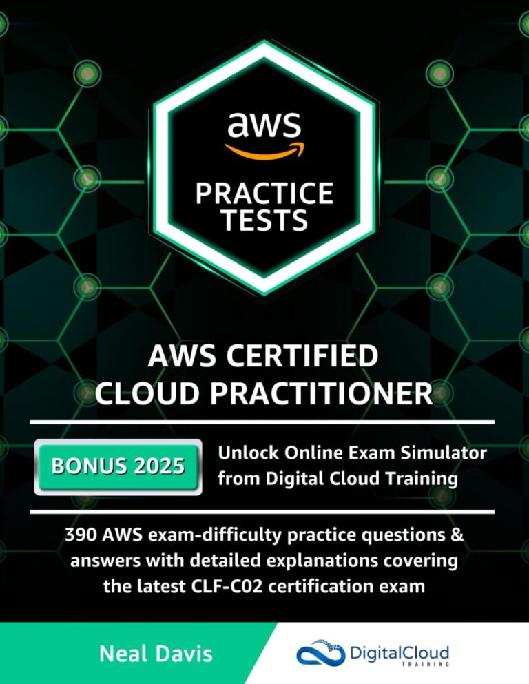 1741206301 61VTSCkoijL. SL1293 AWS Certified Cloud Practitioner Practice Tests Edu Expertise Hub Networking & Cloud Computing