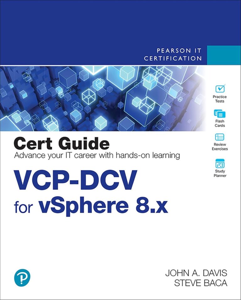 1741458872 714lAnIj68L. SL1500 VCP-DCV for vSphere 8.x Cert Guide Edu Expertise Hub IT Certification