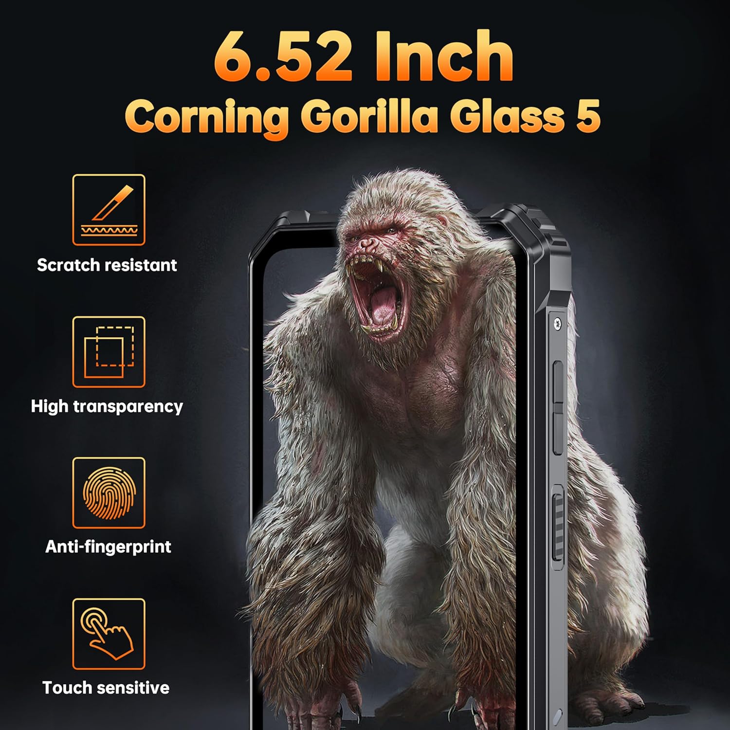 813Y8wgTlRL. AC SL1500 OUKITEL G1 Rugged Smartphone Unlocked - 24+256GB/1TB Android 14 Rugged Cellphones, 6.52” HD Display IP68/IP69K 10600mAh Battery 48MP Rear Camera Waterproof Phone, Fingerprint/Dual Sim/NFC 2025 Edu Expertise Hub Mobile phones