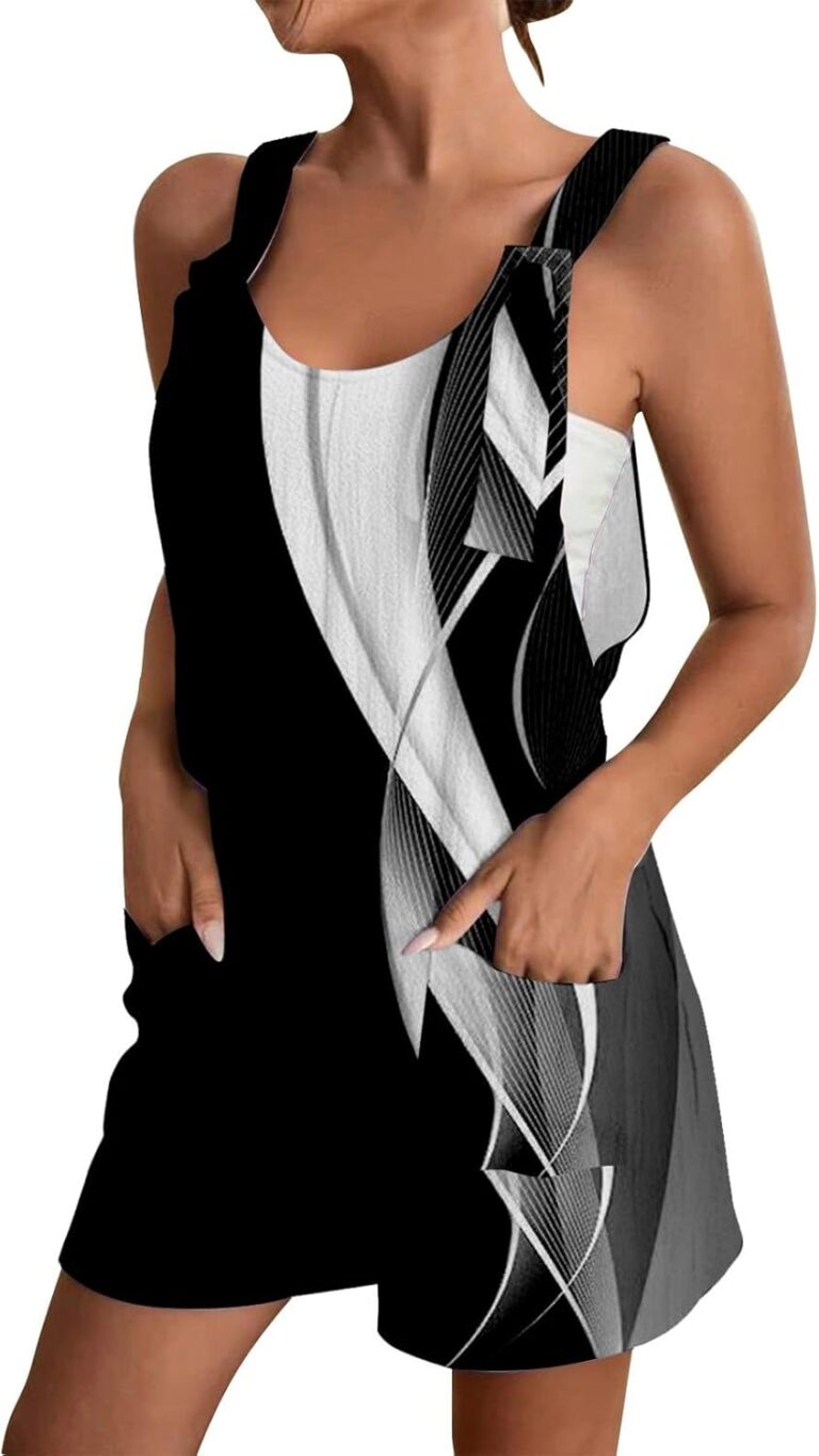 1744417338 61xuWpt1K4L. AC SL1500 Summer Jumpsuit,Women's Summer Cotton Linen Short Overalls Casual Bib Overall Shorts Rompers with Pockets Edu Expertise Hub Online Searching