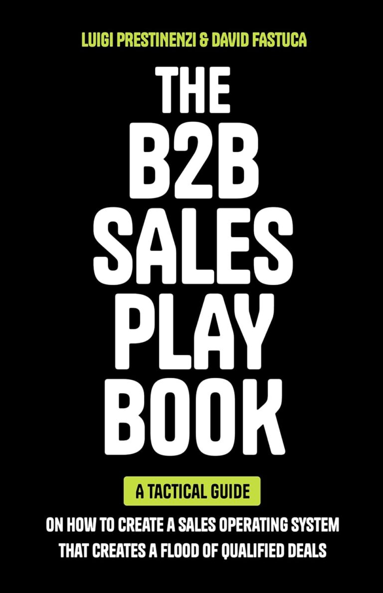 1745608064 61PcQ2yyKuL. SL1500 The B2B Sales Playbook: A Tactical Guide on How to Create a Sales Operating System That Creates a Flood of Qualified Deals Edu Expertise Hub Operating systems