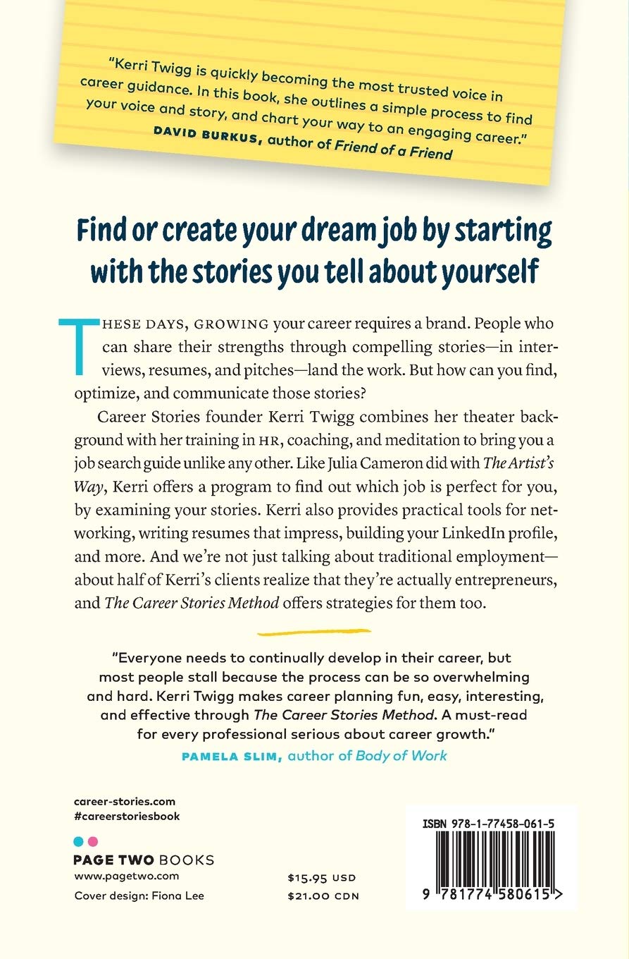 71Q7O31ErOL. SL1360 The Career Stories Method: 11 Steps to Find Your Ideal Career—and Discover Your Awesome Self in the Process Edu Expertise Hub Job Hunting & Careers