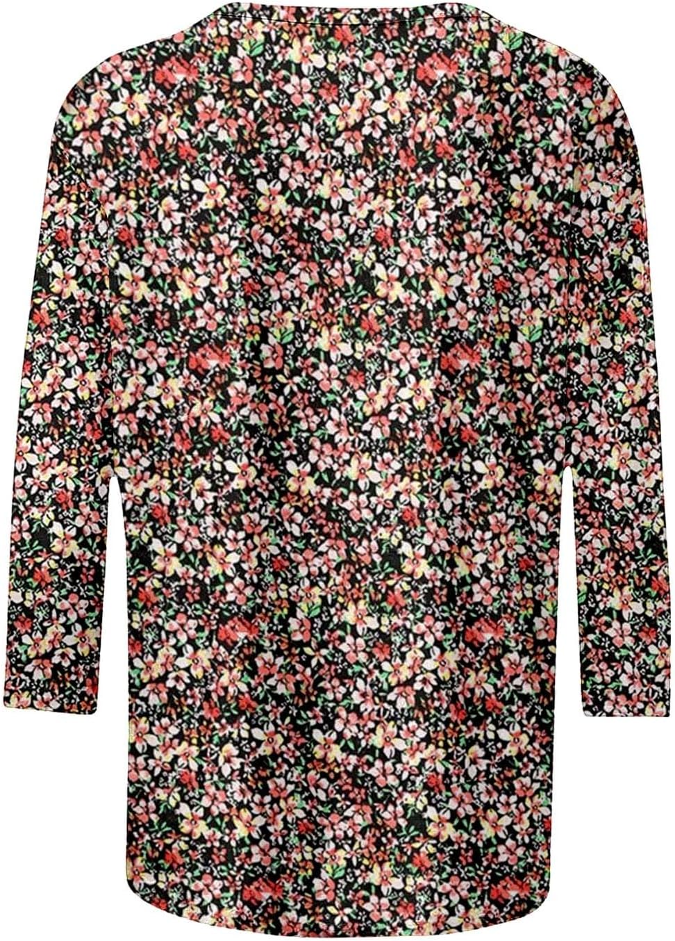81YWE3iQGyL. AC SL1500 Womens Tops 3/4 Sleeve V Neck Button Down Shirts Casual 2025 Tunic Tops Cute Tees Blouses Loose Fit Business Work Edu Expertise Hub Online Searching