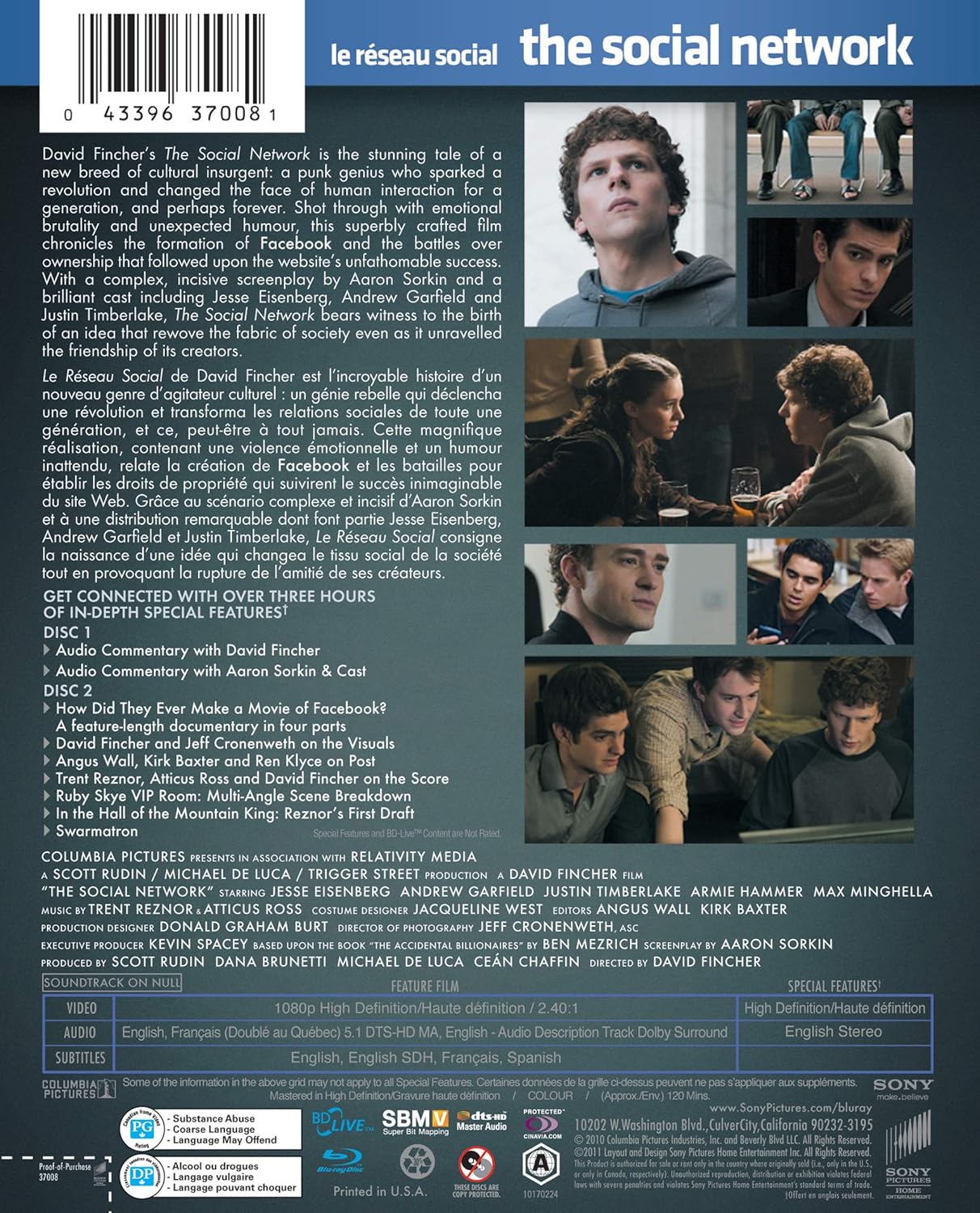 91vkGv81eDL. SL1500 The Social Network [Blu-ray] [Blu-ray] (2011) Jesse Eisenberg; Andrew Garfield Edu Expertise Hub Social media