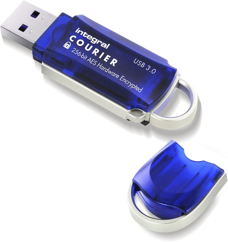 1746978755 612YpJbGNiL. AC SL1500 Courier 16GB Encrypted USB Flash Memory - Keep Sensitive Data Safe with USB Drive Hardware Encryption - USB Flash Drive with FIPS 197 Security Standard to Help with GDPR Compliance, Blue Edu Expertise Hub Security & Encryption