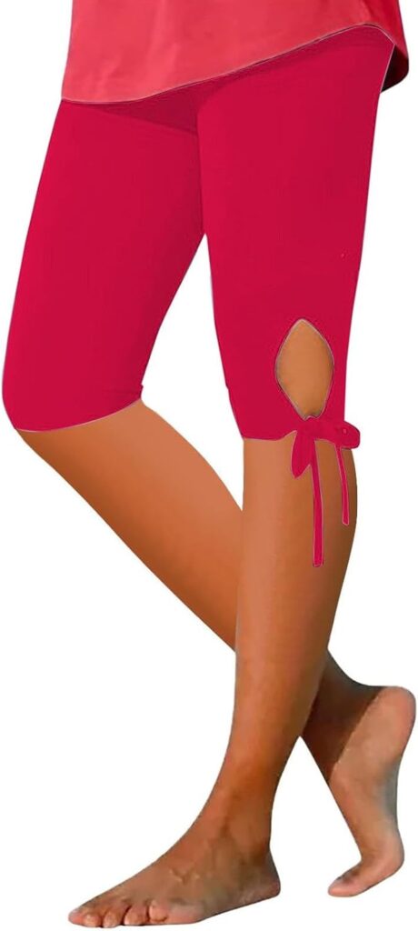 1747015405 513Nbu9JfTL. AC SL1500 Capri Leggings for Women,Tummy Control High Waisted Yoga Pants Non See Through Workout Athletic Running Leggings Edu Expertise Hub Online Searching