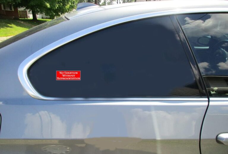 1747448075 51SAUkb5pbL. AC SL1200 U.S. Custom Stickers No Taxation Without Representation Sticker 8 Inch Edu Expertise Hub Taxation
