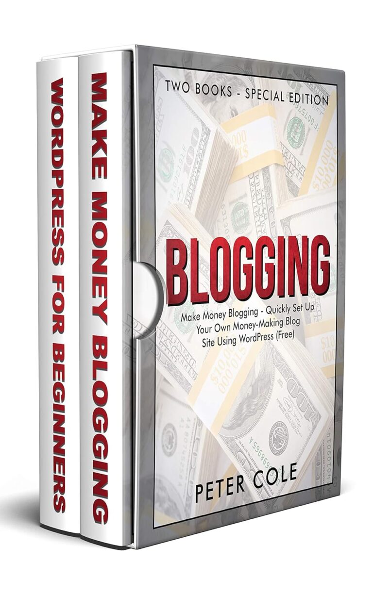 1747881391 81Aa8jRO3UL. SL1500 Blogging: Special Edition (Two Books) - Make Money Blogging - Quickly Set Up Your Own Money Making Blog Site Using WordPress (FREE) Edu Expertise Hub Blogging & Blogs