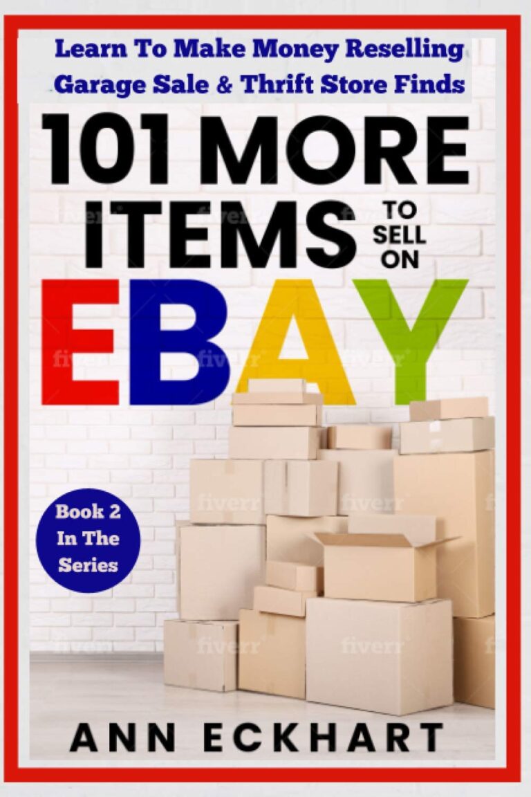 1747917450 71bW 2CHZ7L. SL1500 101 MORE Items To Sell On Ebay: Learn To Make Money Reselling Garage Sale & Thrift Store Finds (Beginner Guide Books) Edu Expertise Hub eBay