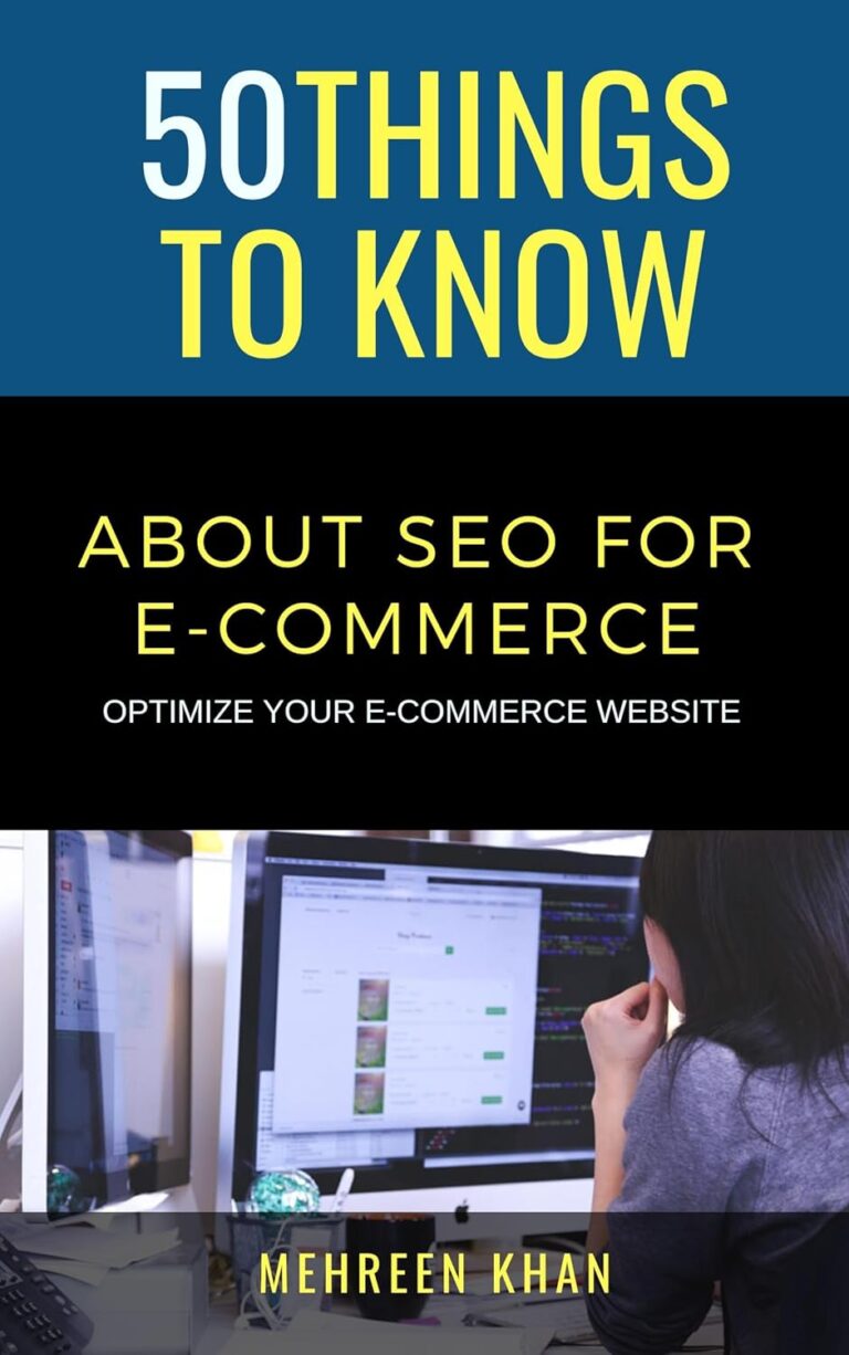 1747953508 7102255z7tL. SL1500 50 Things to Know About SEO for E-Commerce: Optimize Your Ecommerce Website (50 Things to Know Career) Edu Expertise Hub E-Commerce
