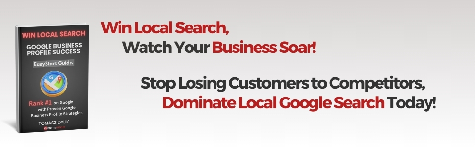 Book titled "Win Local Search"