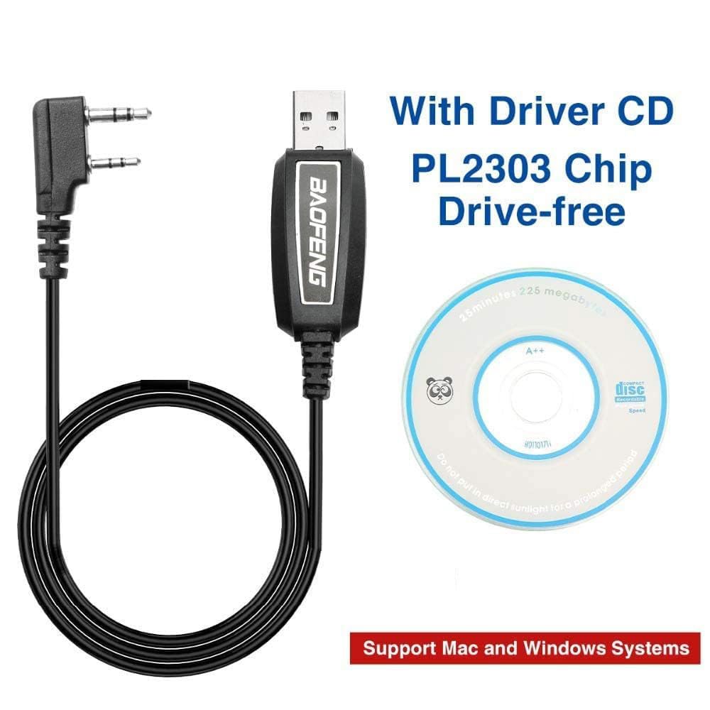 51Vz3MXbY5L. SL1000 BAOFENG USB Programming Cable PL2303 Support Chirp UV-5R,BF-F8HP Pro, 5RM,GM21,UV-5G Plus,UV-17R,K5PLUS,GM-15Pro GM-5RH Quansheng UV-K5 8 Handheld ham Radio with Driver Edu Expertise Hub Programming
