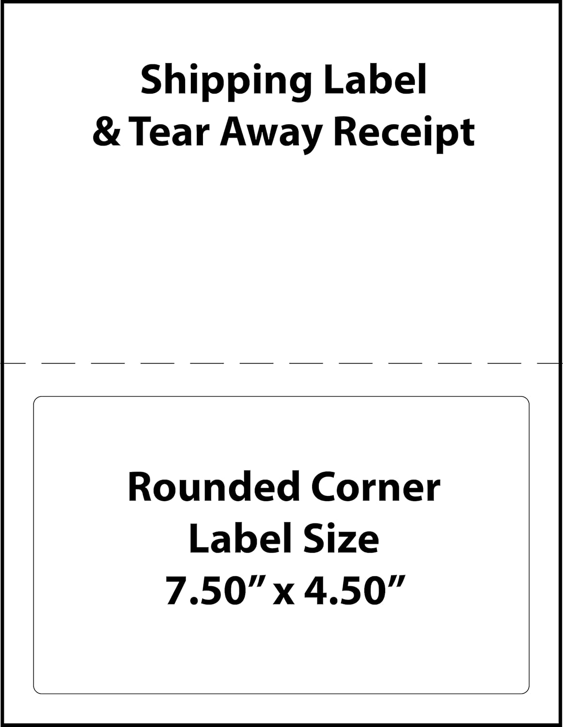 61cM65AZEoL. AC SL1500 Integrated Shipping Labels with Paper Receipts for PayPal/Ebay from Blank Labels - Inkjet and Laser Guaranteed - Permanent Adhesive - Made in USA - 50 Sheets - 50 Labels Edu Expertise Hub eBay