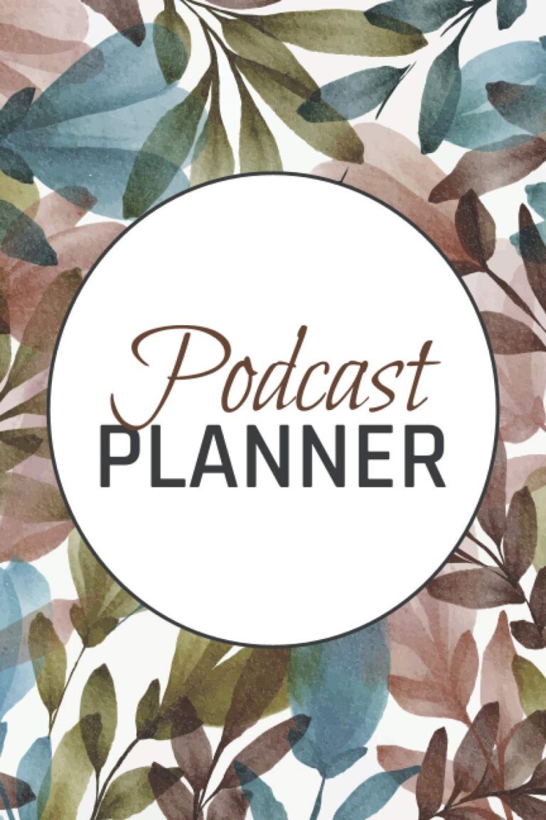 71QsMH2ohL. SL1500 Podcast Planner: Guided Podcast and Webcast Planner - Gift Idea for Podcasters, Creators for Better Storytelling - Podcast Equipment and Accessory Edu Expertise Hub Podcasts & Webcasts