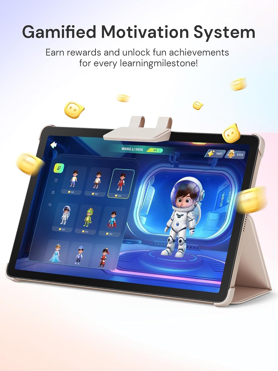71RNyKNMsrL. AC SL1500 AI Kids Tablet with Scanner - 50000+ Content AI Tutor Learning Tablet with ELA, Math, ABC, Word, Read, Phonics, STEAM for Homeschooler Educational Study for PreK - G6 (TalPad T100, Standard) Edu Expertise Hub Tablets & E-Readers