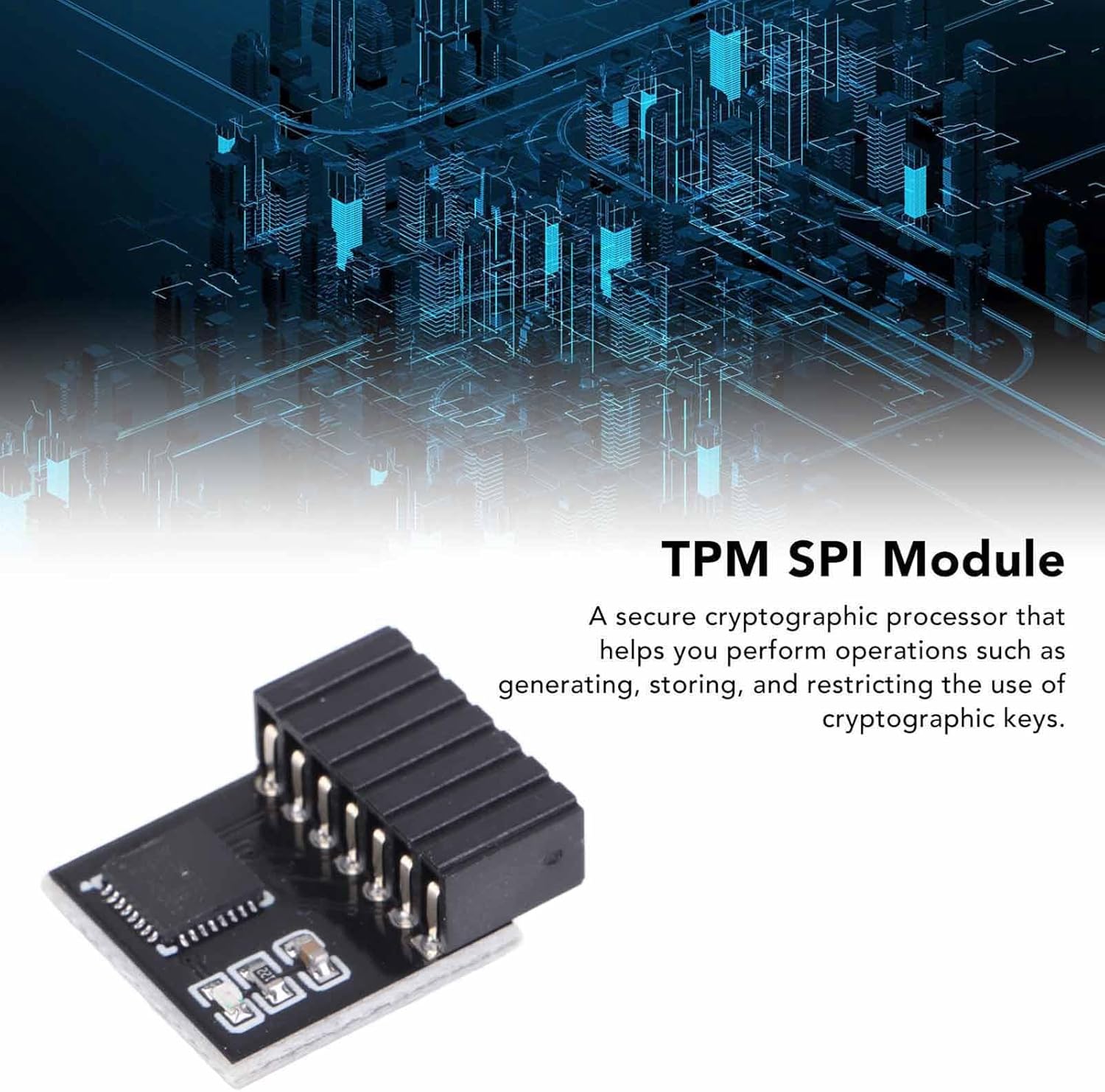 Module, 14Pin Secure Storage Encryption Security Module Remote Card for Motherboard for 11 Edu Expertise Hub Security & Encryption